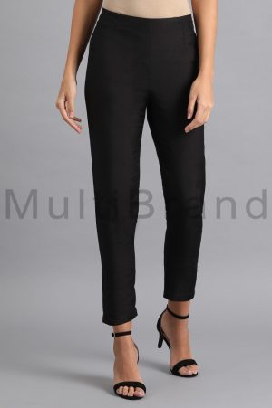 Black Ankle Length Trouser| MultiBrand Kurti04