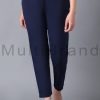 Royal Blue Ankle Length Trouser| MultiBrand Kurti06