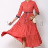 Red Color Long Dress 02 | MultiBrand Kurti